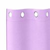 vidaXL Perdele Opaque cu Inel 2 pcs Violet 175 x 140 cm Poliester