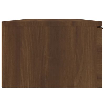 vidaXL Dulapuri perete 2 buc. stejar maro, 68x30x20 cm, lemn prelucrat