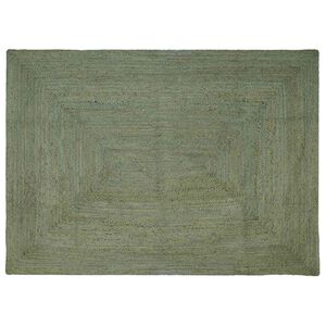 vidaXL Covoare de zonă Dreptunghiular Verde măsliniu 160 x 230 cm Iută