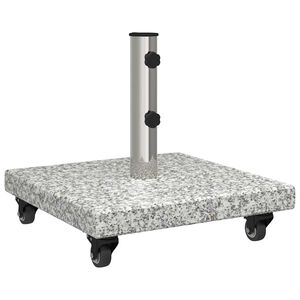vidaXL Bază pentru umbrelă Gri 45 x 45 x 45 cm Granit