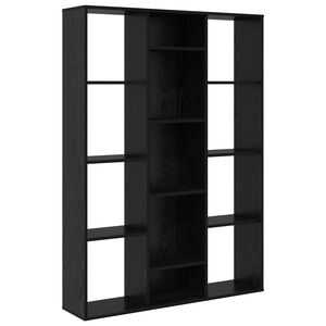 vidaXL Separator de cameră Stejar Negru 100 x 24 x 140 cm