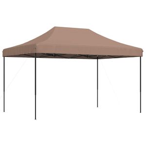 vidaXL Cort pentru Petreceri 292 x 440 x 315 cm Maro Material Oxford