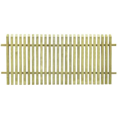 vidaXL Gard pentru grădină, 170 x 75 cm, lemn de pin tratat