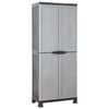 vidaXL Dulap din plastic, 68x39x171,5 cm