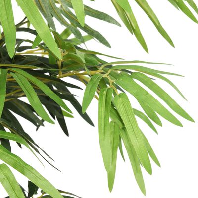 vidaXL Arbore din bambus artificial 500 de frunze 80 cm verde