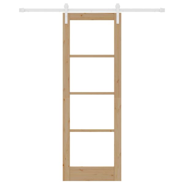 vidaXL Ușă glisantă ORKDAL natural 73,5 x 211 cm