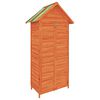 vidaXL Magazie de unelte de grădină maro 89x52,5x175cm lemn masiv pin