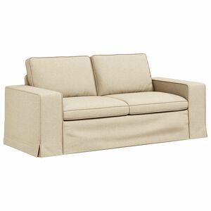vidaXL Canapea Crem 182 x 80 x 82 cm țesătură