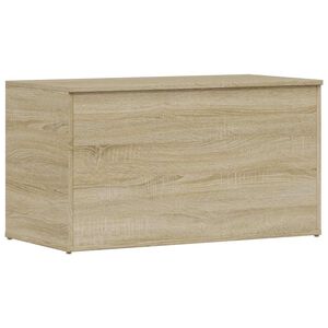 vidaXL Cufăr de depozitare, stejar sonoma, 84x42x46 cm, lemn compozit