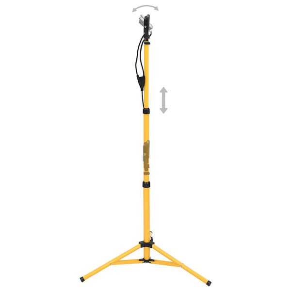 vidaXL Proiector cu LED și trepied, 2x20 W, alb rece