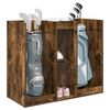 vidaXL Dulap Golf Simplu Stejar fumuriu 102 x 45 x 85,5 cm