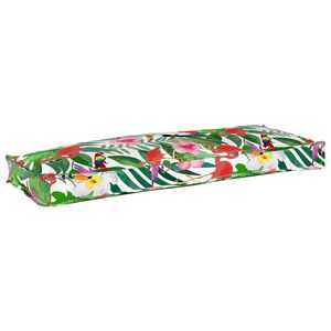 vidaXL Pernă Floral Multicolour 110 x 40 x 8 cm Material Oxford