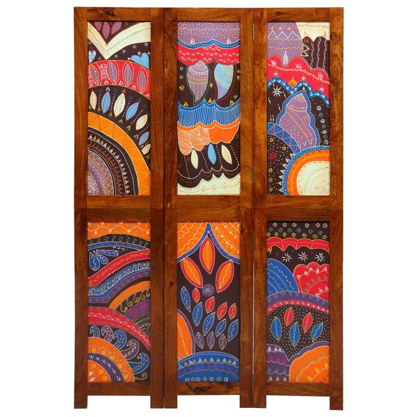 vidaXL Separator de cameră Maro 105 x 160 cm lemn masiv de acacia