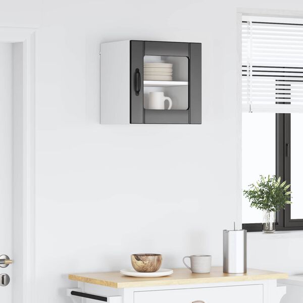 vidaXL Dulap de bucătărie Negru 40 x 31 x 40 cm Lemn compozit