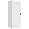 vidaXL Dulap de perete, alb, 35x34x90 cm, lemn prelucrat