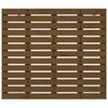 vidaXL Tăblie de pat pentru perete, maro miere, 146x3x91,5 cm lemn pin
