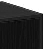 vidaXL Cabinet de Apotecă Stejar negru 40 x 41 x 118 cm Lemn compozit