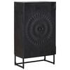 vidaXL Bufet Negru 55 x 30 x 95 cm