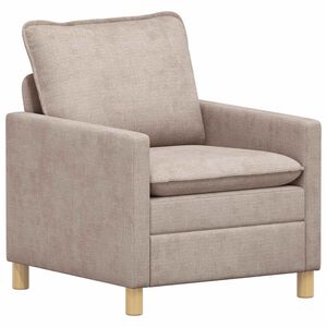 vidaXL Canapea Bej 76 x 81 x 87,5 cm Poliester