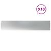 vidaXL Borduri de gazon 10 buc 20x103 cm Oțel galvanizat