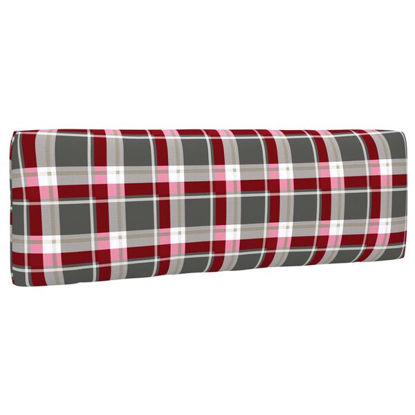 vidaXL Canapea de mijloc de grădină din paleți, negru, lemn pin tratat