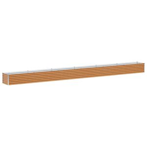vidaXL Strat &icirc;nălțat de grădină Maro deschis 582 x 50 x 36 cm