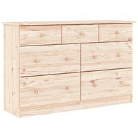 vidaXL Comodă cu sertare ALTA, 112x35x73 cm, lemn masiv de pin
