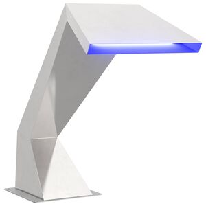 vidaXL Cascadă la piscină Oţel inoxidabil 63,5 x 29 x 51 cm Argintiu
