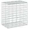 vidaXL Gabion cu S&acirc;rmă de 3,5 mm și Plasă de 5x10 cm 50x30x50 cm