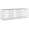 vidaXL Coș gabion cu capac, 300x100x100 cm, fier galvanizat
