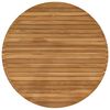 vidaXL Placă de masă &Oslash; 90 x 3,5 Rotund Lemn solid de tec natural