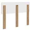 vidaXL Tăblie cap cu headboard Stejar Artizanal 120 cm Lemn compozit