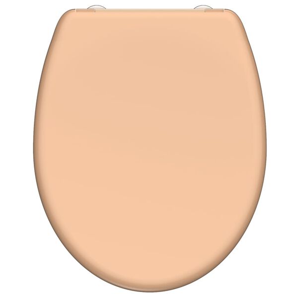 SCH&Uuml;TTE Scaun de toaletă cu &icirc;nchidere silențioasă BEIGE, duroplast