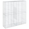 vidaXL Coș gabion cu capac, 200x50x200 cm, fier galvanizat
