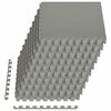vidaXL Covorase 50 buc. Gri 18 m&sup2; Spumă EVA
