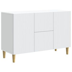 vidaXL Bufet cu sertar Alb 89 x 34,5 x 60 cm Lemn prelucrat