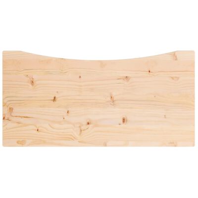 vidaXL Blat de birou, 80x40x2,5 cm, lemn masiv de pin