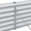 vidaXL Strat înălțat de grădină 290 x 100 x 36 cm Oțel Galvanizat