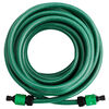vidaXL Furtun de piscină, verde, 100 m, PVC