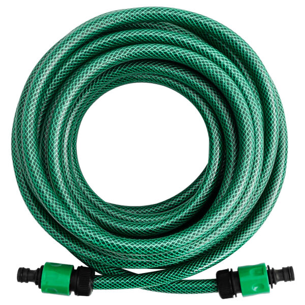 vidaXL Furtun de piscină, verde, 100 m, PVC
