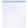 vidaXL Folie fereastră, statică/mată, gri, 90x2000cm, PVC