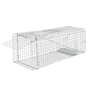 vidaXL Capcană galvanizată pentru insecte vii 80 cm
