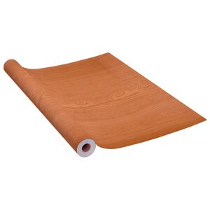vidaXL Folie de mobilier autoadezivă, stejar, 500 x 90 cm, PVC
