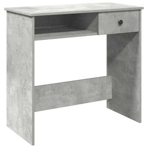 vidaXL Birou, gri beton, 80 x 40 x 75 cm, PAL