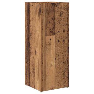 vidaXL Suport pentru umbrele Lemn vechi 25 x 24,5 x 64 cm