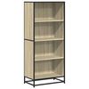 vidaXL Bibliotecă, stejar sonoma, 60x35x139 cm, lemn prelucrat