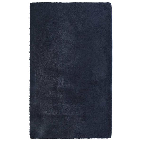 vidaXL Covor shaggy cu pom înalt, NAVARRA, bleumarin, 60x100 cm