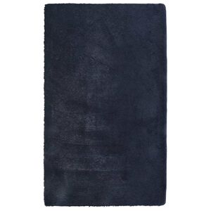 vidaXL Covor shaggy cu pom &icirc;nalt, NAVARRA, bleumarin, 60x100 cm