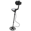 vidaXL Detector de metale, ad&acirc;ncime de căutare 20 cm, ecran LCD