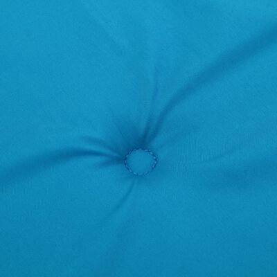 vidaXL Perne scaun spătar înalt, 2 buc., albastru, 120x50x3 cm, textil